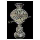 Waterford Cut Crystal Hurricane Lamp