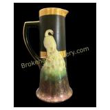 Limoge Peacock Ewer