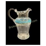 Hand Blown Lemonade Pitcher
