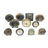 11 Vintage Westclox Alarm Clocks