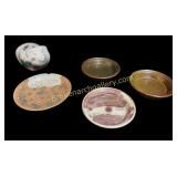 Iron Mountain Stoneware Piggy Bank, Test Plates