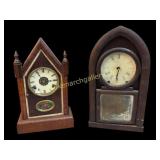 Gilbert Steeple Clock, C. Jerome Beehive Clock