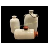 Three Pieces English Utilitarian Pottery