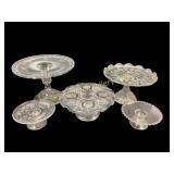 Five Pedestal Stands