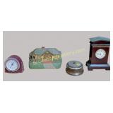 3 Assorted Clocks, Timer