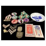 Group Boy Scout Patches, Military Items