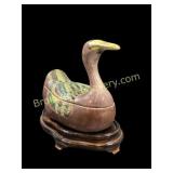 Chinese Porcelain Duck Tureen