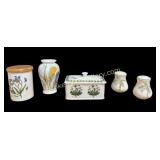 3 Portmeirion Articles, Palm Tree Shakers