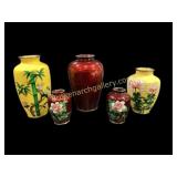 Japanese Cloisonnï¿½ Vases