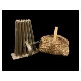 Country Basket, Candle Mold