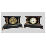 2 Seth Thomas Adamantine Mantel Clocks