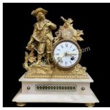 French Figural Mantel Clock