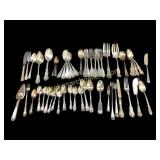 Collected Group  of SilverPlate Flatware