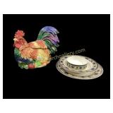 Rooster Tureen, Place Setting Mikasa