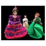 Three Collector Dolls
