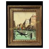 Mid Century Venetian Canal Scene