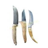 Fixed Blade Hunting Knife Lot