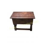 Jacobean Revival Lidded Stool,