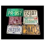 Vintage Motorcycle Tags