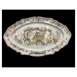 French Faience Serving Platter