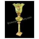 Antique Oil Lamp, Converted