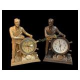 2 FDR Man of the Hour Clocks