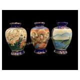 Satsuma Porcelain Vases