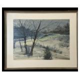 Winter Landscape, Pauline A. Reynolds