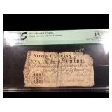 Old Colonial Paper Money
