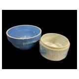 Saltglaze Mixing Bowl, Butter Keeper