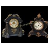 2 Waterbury Clock Co. Parlor Clocks