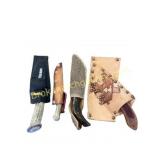 Handcrafted Fixed Blade Knives with Sheaths