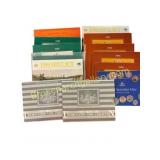Group Royal Australian Mint Uncirculated Coin sets
