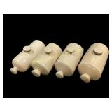 English Stoneware Footwarmers