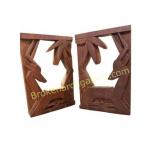 Pair of 10' Tall Carved Elements