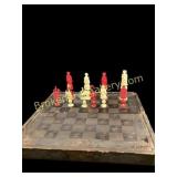 Vintage Chinese Chess Set