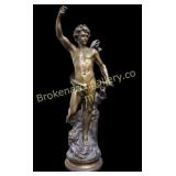 Adrien Etienne Gaudez Bronze Sculpture