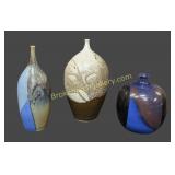 Three Pottery Vessels