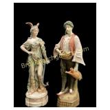 Royal Dux and Teplitz Porcelain Figures
