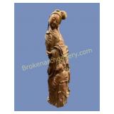 Bamboo Carved Figure, Guanyin