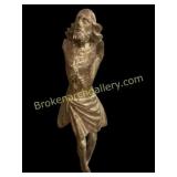 Carved Figural Crucifix of Christ