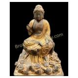 Japanese Seated Buddha Figure