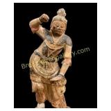 Japanese Wood Carved Figure