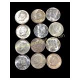 1964 Kennedy Half Dollar Coins