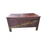 Antique Jacobean  Carved Oak Coffer