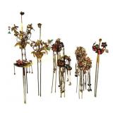 Group Antique Japanese Hair Pins