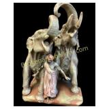 Impressive Porcelain Sculpture