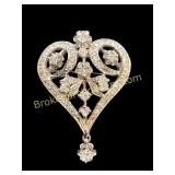 Belle Epoque Pendant Brooch