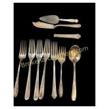 Small Group Sterling Flatware