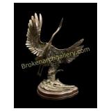 Bronze Flying Crane